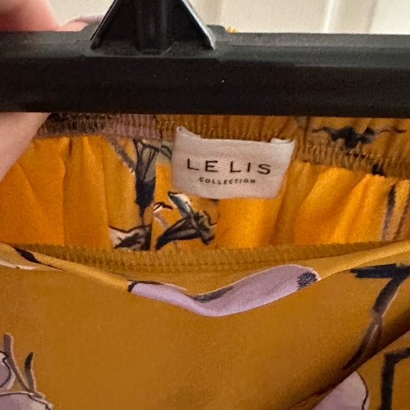 Le Lis Golda Faux Wrap Midi Skirt high-low - Picture 4 of 5